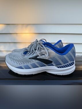 Brooks Men's Ravenna 10 Running Shoes Blue Gray Size 9.5